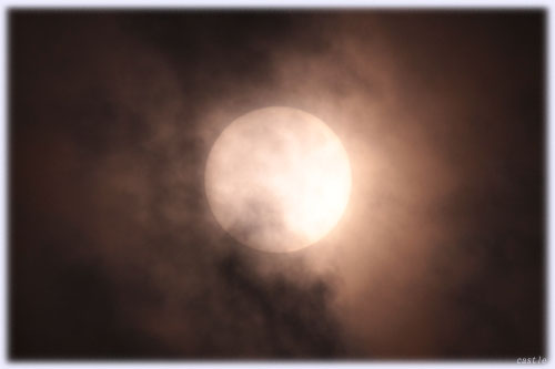 太陽が出た!