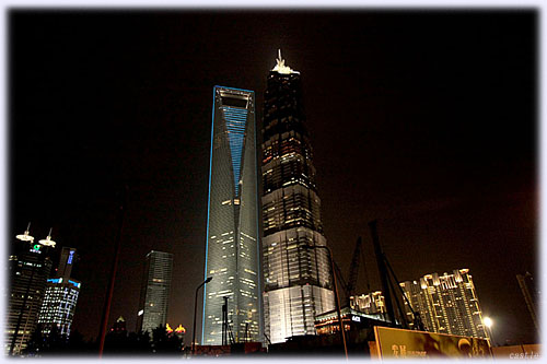 金茂大厦＆上海環球金融中心