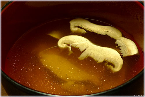 松茸吸い物