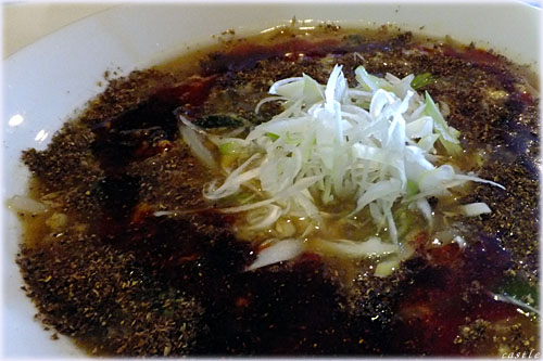 我流酸辣湯麺