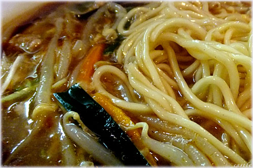 我流酸辣湯麺