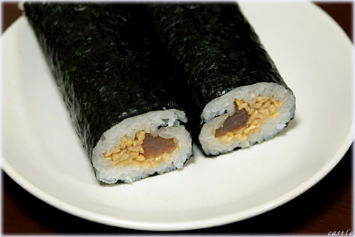 鮪納豆巻き