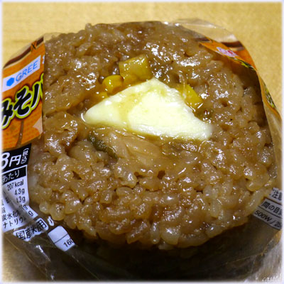 みそバターラーメン風おむすび
