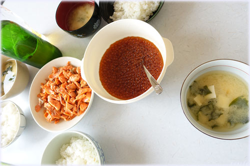 朝飯