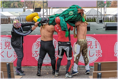 海鮮プロレス