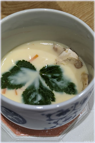 松茸茶碗蒸し
