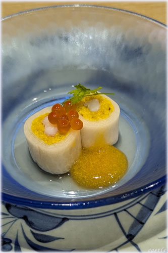 蟹菊花砧巻き