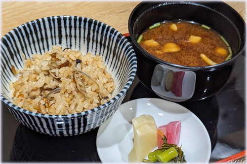 鱧の炊き込みご飯