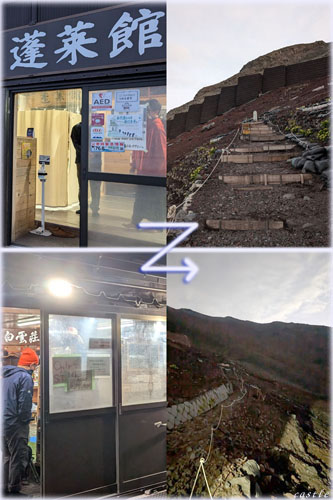 富士登山、吉田ルート
